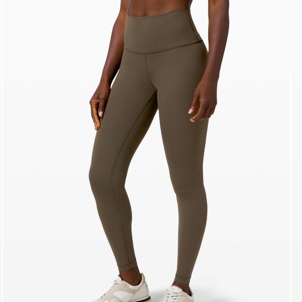 Wunder Under High-Rise Tight 28 inch Full-On Luxtreme Dark Olive